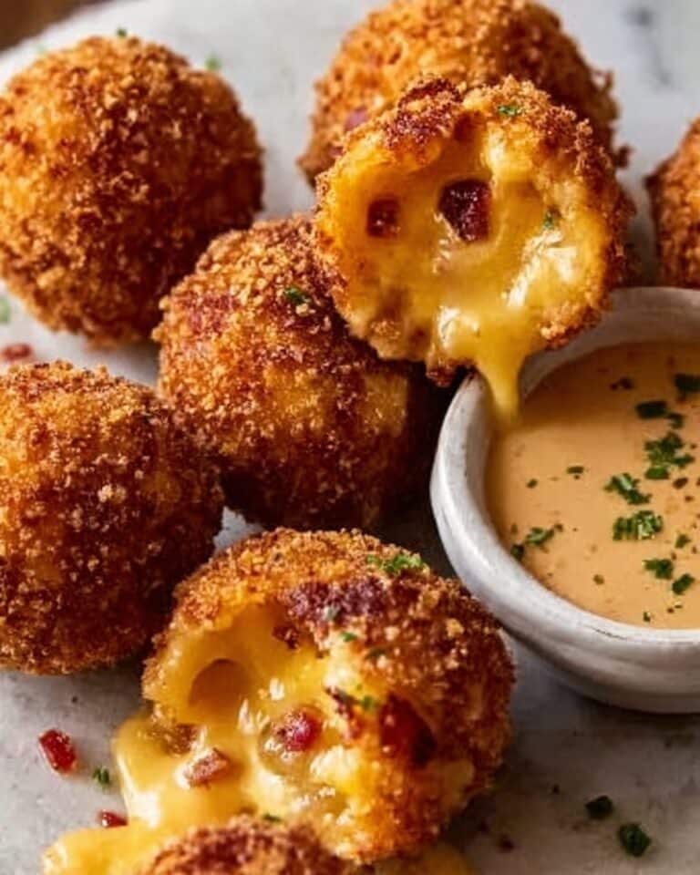 Reuben Balls with Spicy Thousand Island Dipping Sauce Recipe