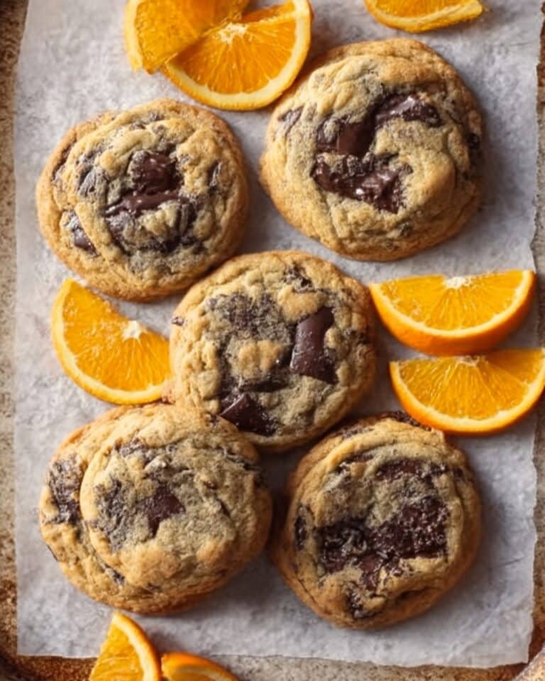 Irresistible Orange Dark Chocolate Cookies Recipe
