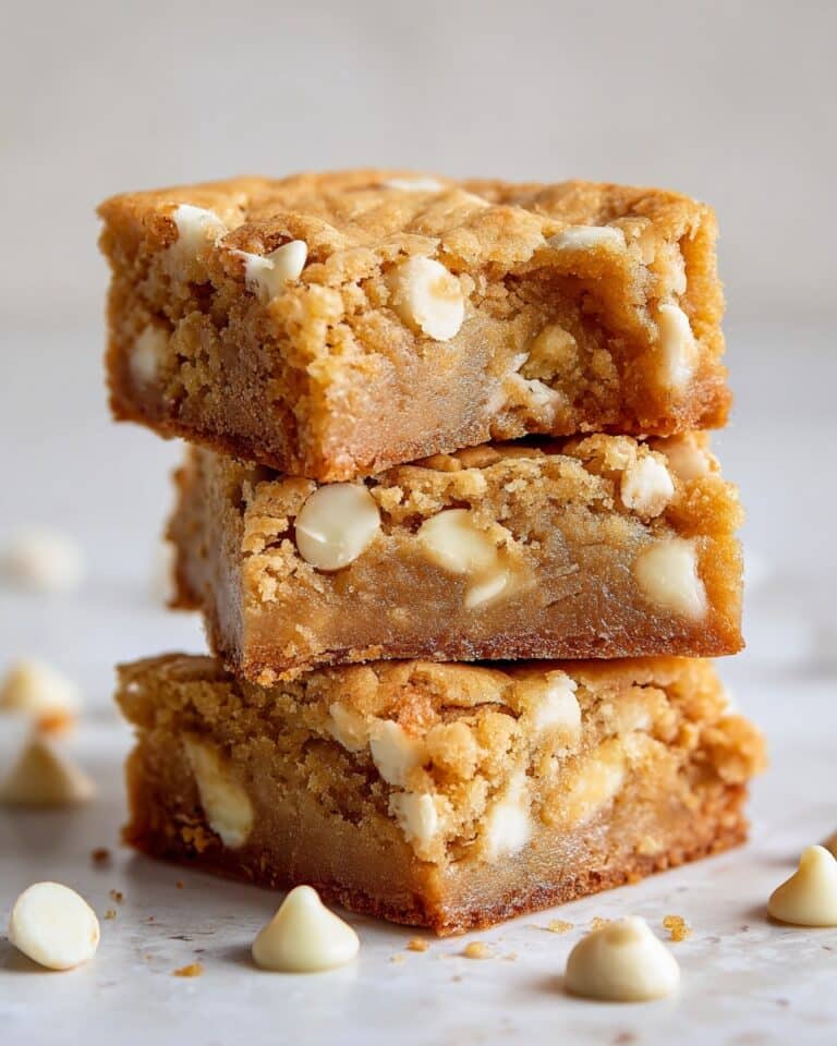 Toasted Coconut Blondies Recipe