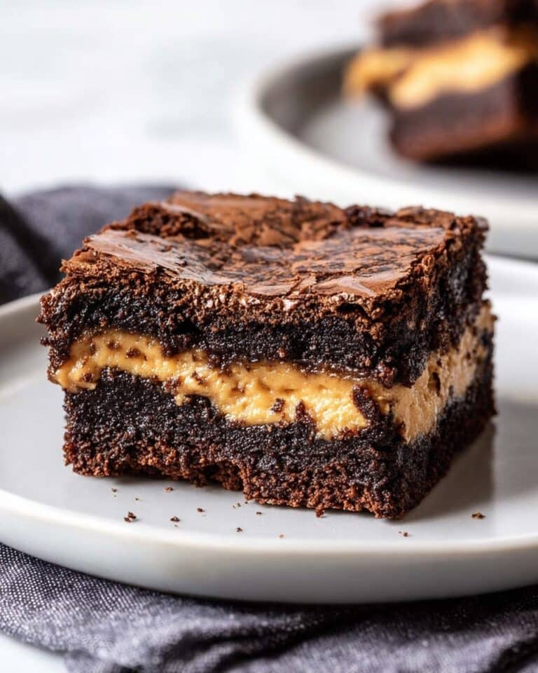 Peanut Butter Stuffed Brownies Recipe