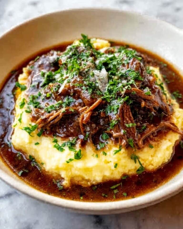 Incredible Short Rib Ragu with Parmesan Mashed Potatoes Recipe