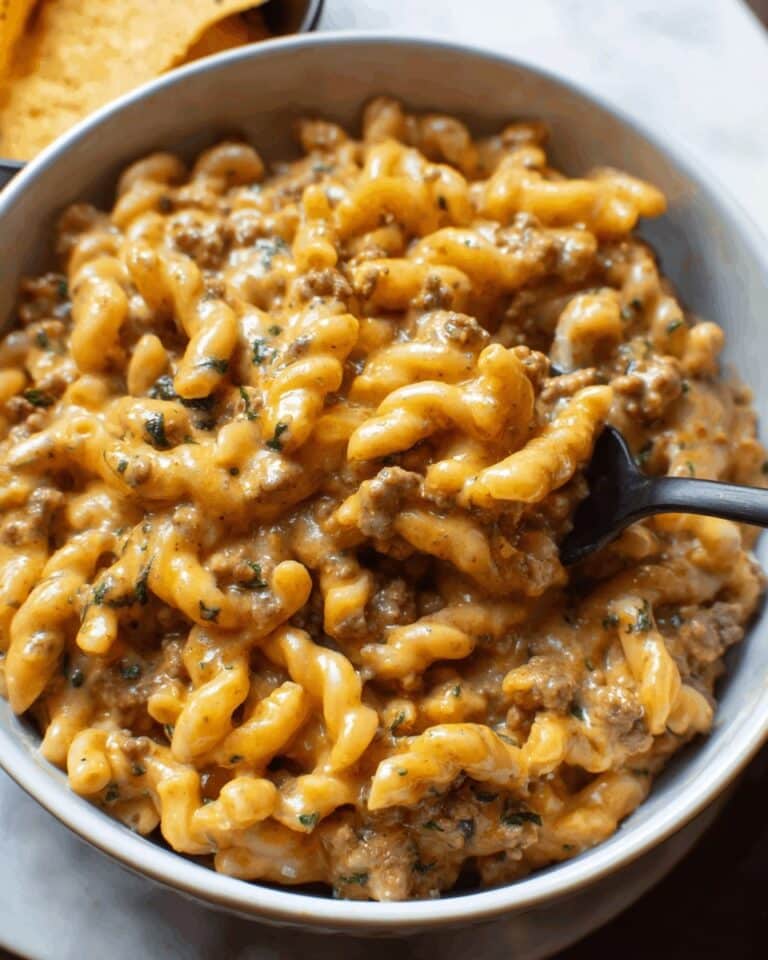 One Pot Cheeseburger Pasta Recipe